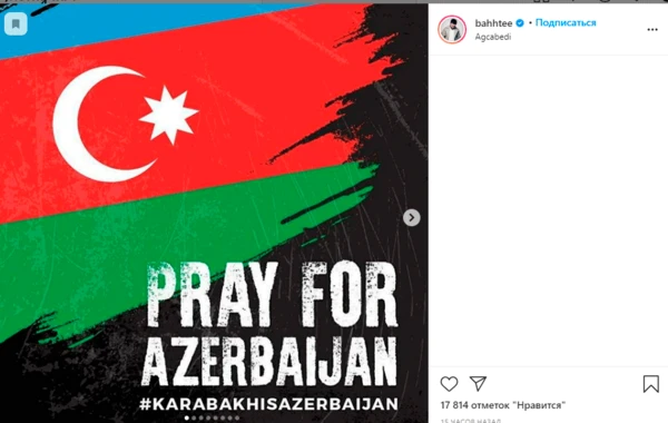 Xaricdə yaşayan məşhur azərbaycanlılardan Ordumuza dəstək - FOTOLAR