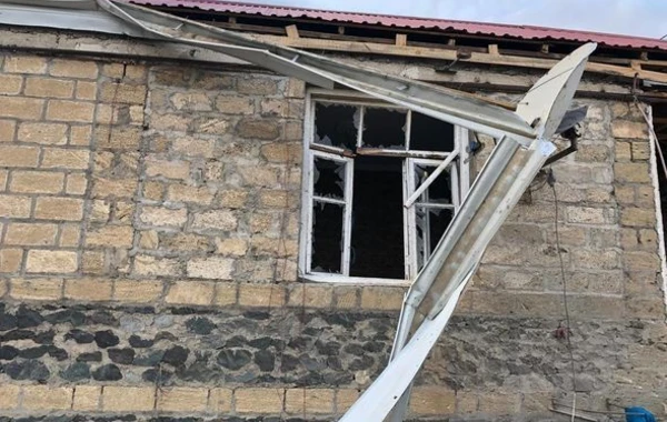 Враг подверг обстрелу село Тапгарагоюнлу Геранбойского района – ФОТО