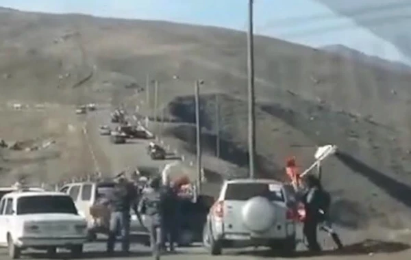 Artıq 20 min erməni Qarabağı tərk edib