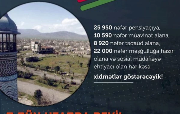 Şuşada nazirlik bu xidmətləri göstərəcək - FOTO