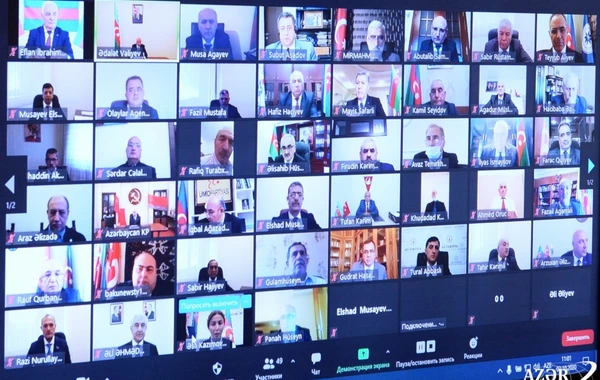 50 siyasi partiyanın rəhbərləri Ali Baş Komandana bir daha dəstəklərini ifadə ediblər - FOTO