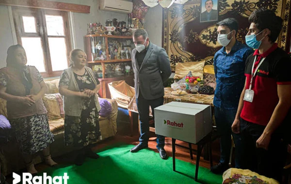 “Rahat” market hərbi xidmətdə olan əməkdaşlarının ailələrinin yanındadır - FOTO