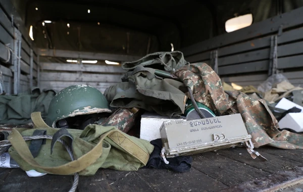 Ermənistan ordusunun ələ keçirilən yeni hərbi texnikaların görüntüləri - FOTO