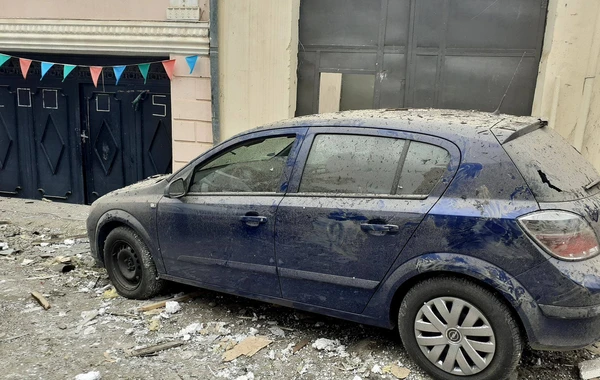 Кадры из Гянджи, подвергшейся ракетному обстрелу - ВИДЕО