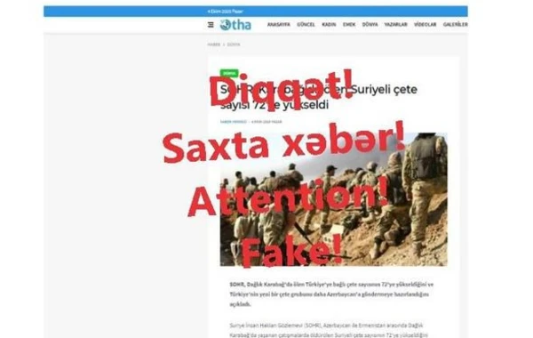 Fact Check Karabakh разоблачила очередной фейк армян - ФОТО