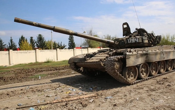 Düşmənin xeyli sayda hərbi texnikası məhv edilib, 6 tank ələ keçirilib