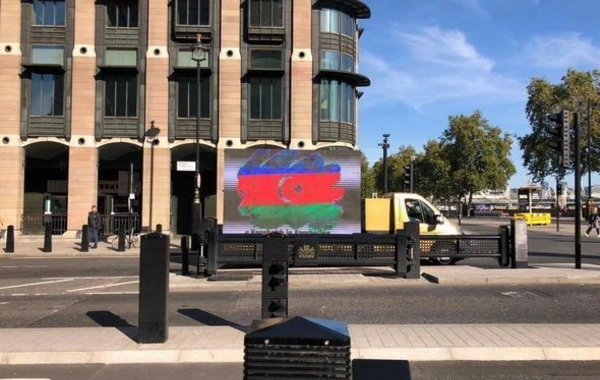 Londonda Azərbaycanın işğal olunmuş ərazilərinin azad edilməsinə dəstək aksiyası keçirilir – FOTO
