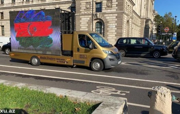 Londonda Azərbaycanın işğal olunmuş ərazilərinin azad edilməsinə dəstək aksiyası keçirilir – FOTO