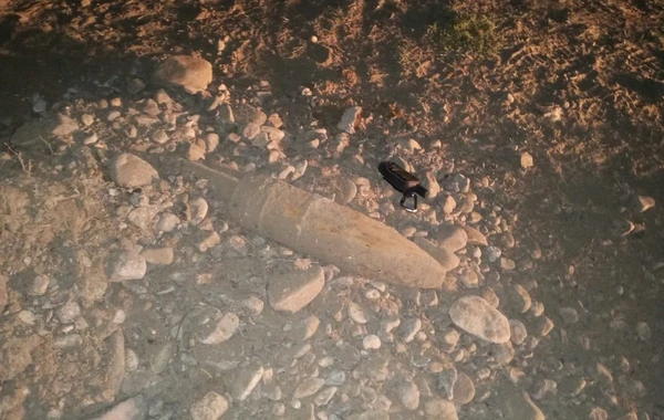 Ağstafada top mərmisi aşkarlandı - FOTO