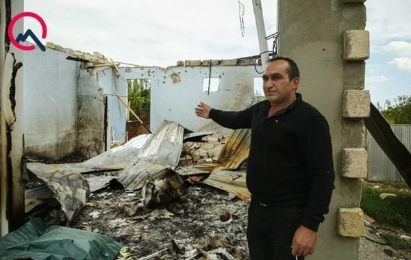 Поселок Шихарх, в котором нанесен ущерб 33 из 34 жилых зданий… - ФОТО/ВИДЕО