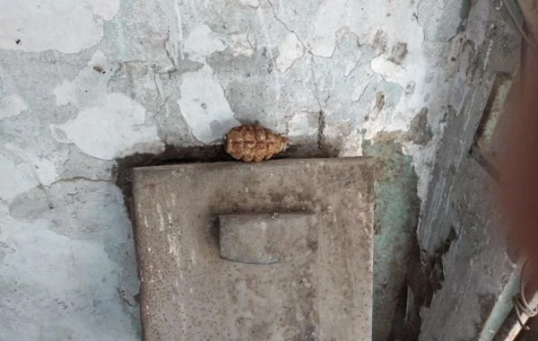 Bakıda əl qumbarası tapıldı - FOTO