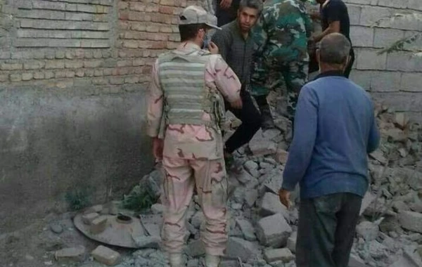 Запущенные армянами ракеты упали на территорию Ирана - ФОТО