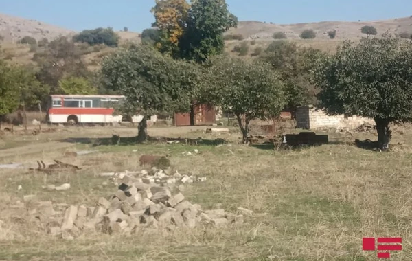 Azərbaycan jurnalistləri 28 il sonra işğaldan azad edilən Cəbrayılda - FOTO