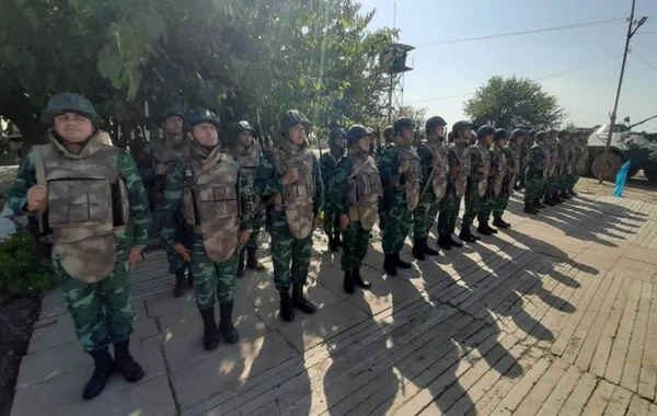 İşğaldan azad olunan sərhəd zastavalarımız üzərində dövlət bayrağımız ucaldılıb - FOTO