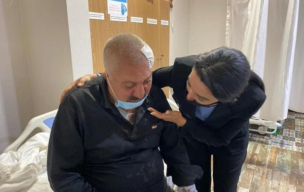 Ombudsman Gəncədə yaralanmış şəxslərə baş çəkib
