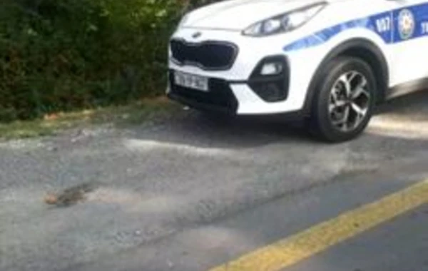 Göyçayda polis 2 yaşlı uşağı ölümdən xilas edib - FOTO