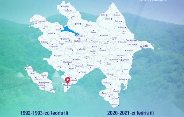 Zəngilan rayonunun təhsil statistikası