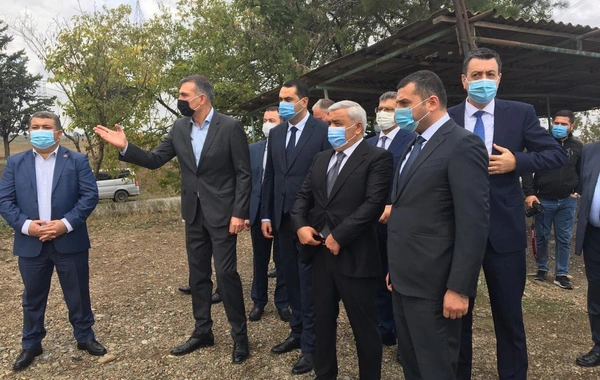 SOCAR Gürcüstanda azərbaycanlıların yaşadığı kəndlərə qaz xətləri çəkir - FOTO