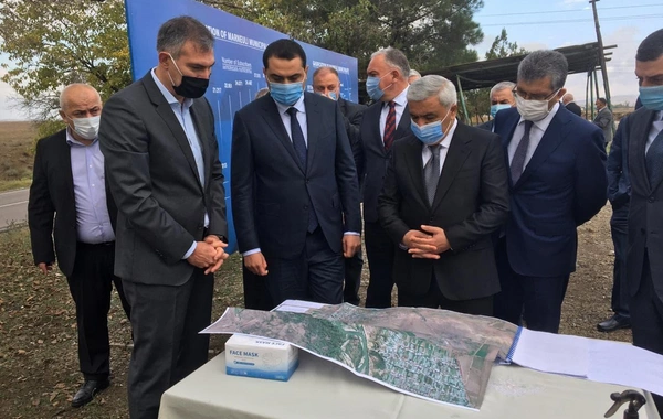 SOCAR Gürcüstanda azərbaycanlıların yaşadığı kəndlərə qaz xətləri çəkir - FOTO