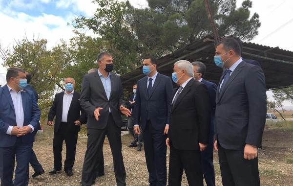 SOCAR Gürcüstanda azərbaycanlıların yaşadığı kəndlərə qaz xətləri çəkir - FOTO
