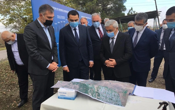 SOCAR Gürcüstanda azərbaycanlıların yaşadığı kəndlərə qaz xətləri çəkir - FOTO