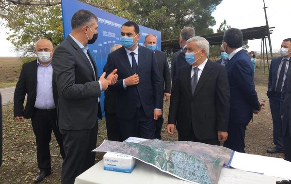 SOCAR Gürcüstanda azərbaycanlıların yaşadığı kəndlərə qaz xətləri çəkir - FOTO