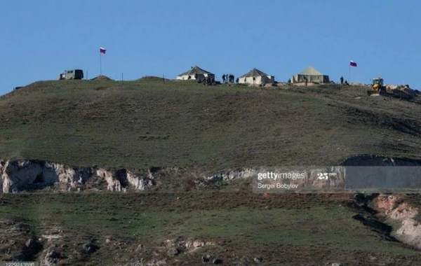 Российская армия размещена у азербайджано-армянской границы - ФОТО