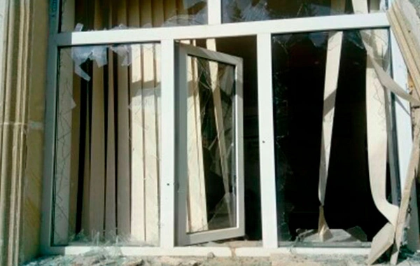 Ermənistan Silahlı Qüvvələri Ağdamda məktəb binasını atəşə tutub - FOTO