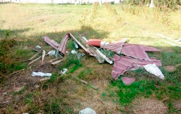 Ermənistan Silahlı Qüvvələri Ağdamda məktəb binasını atəşə tutub - FOTO