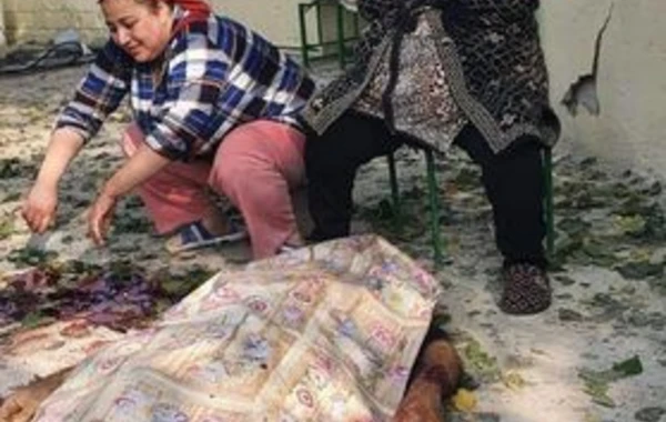 "Smerç" atılandan sonra Bərdə - DƏHŞƏTLİ GÖRÜNTÜLƏR - FOTO