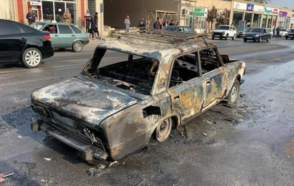 "Smerç" atılandan sonra Bərdə - DƏHŞƏTLİ GÖRÜNTÜLƏR - FOTO