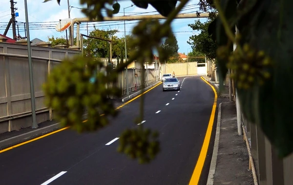 Bakının Hacı Zeynalabdin Tağıyev küçəsi əsaslı şəkildə təmir olunub - FOTO