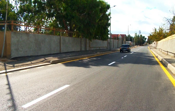 Bakının Hacı Zeynalabdin Tağıyev küçəsi əsaslı şəkildə təmir olunub - FOTO