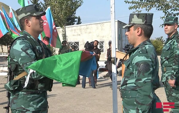 Ermənistanın işğalından azad edilmiş daha dörd sərhəd zastavası üzərində Azərbaycanın dövlət bayrağı ucaldılıb - FOTO