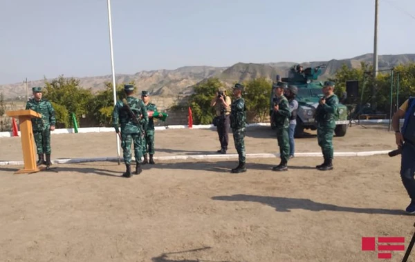 Ermənistanın işğalından azad edilmiş daha dörd sərhəd zastavası üzərində Azərbaycanın dövlət bayrağı ucaldılıb - FOTO