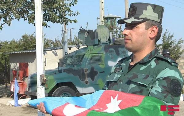Ermənistanın işğalından azad edilmiş daha dörd sərhəd zastavası üzərində Azərbaycanın dövlət bayrağı ucaldılıb - FOTO