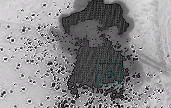 Düşmənin döyüş sursatı yüklənən hərbi yük maşınları partladılıb - VİDEO