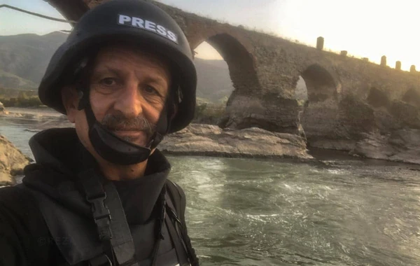 Dünyaca məşhur fotoqraf Xudafərin körpüsünün yeni fotolarını paylaşdı - FOTO