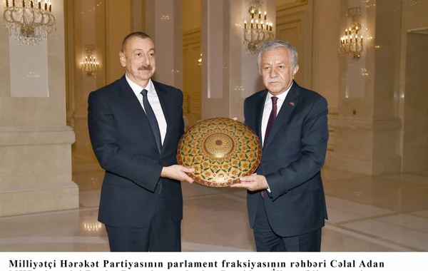 İlham Əliyev Türkiyənin keçmiş Baş naziri Binəli Yıldırımı qəbul edib - FOTO
