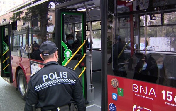 Polis karantin qaydaları ilə bağlı gücləndirilmiş profilaktik tədbirləri davam etdirir