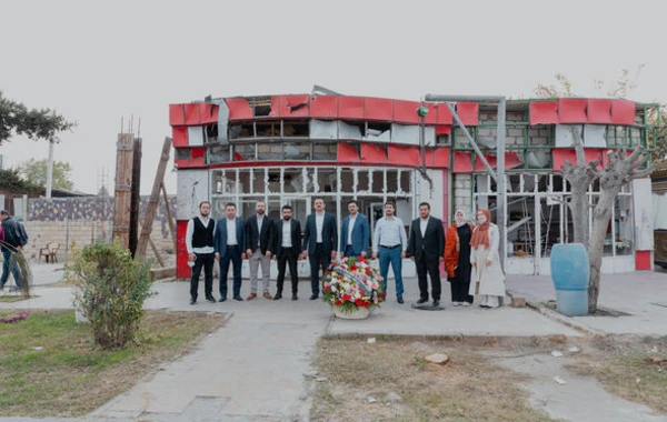 Türkiyə Gənclər Fondu Bərdə və Gəncə terrorunun nəticələri ilə yerində tanış olub - FOTO