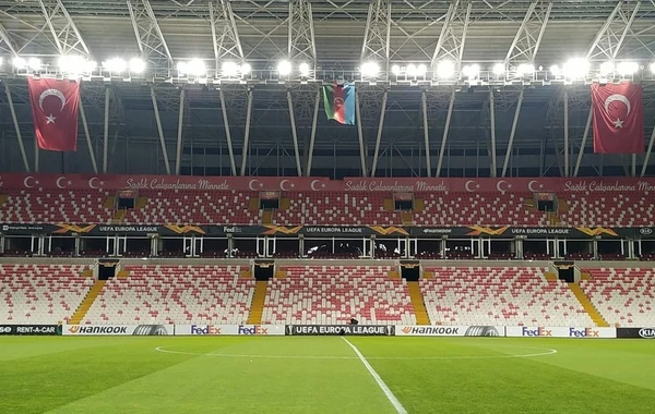 "Sivasspor" "Qarabağ"la matçdan öncə Azərbaycana dəstək oldu
