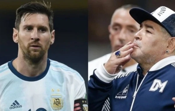 Messi Maradonaya dəstək oldu