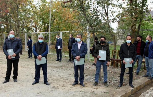 Bu il rekord sayda şəhid ailəsi və müharibə əlili evlə təmin olunacaq - FOTO
