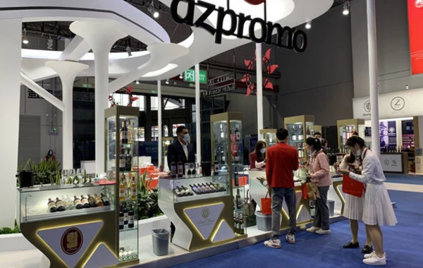 Azərbaycan məhsulları beynəlxalq Çin sərgisində - FOTO