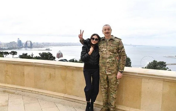 Leyla Əliyeva insanların Şuşa sevincini paylaşdı - VİDEO