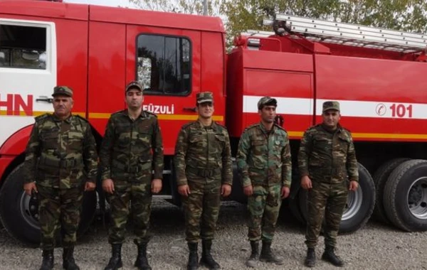 FHN-in Dövlət Yanğından Mühafizə Xidmətinin yerli strukturları işğaldan azad olunmuş ərazilərdə fəaliyyətə başlayıb