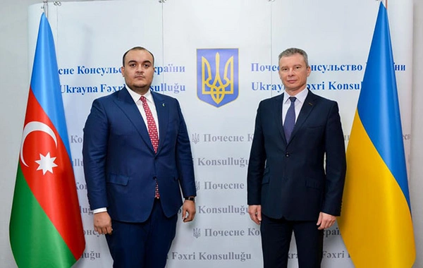 Şamaxıda Ukraynanın Fəxri konsulluğu açıldı - FOTO