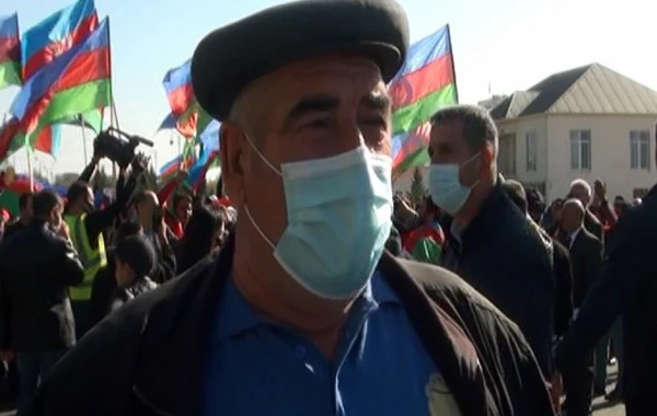 Ağsuda bayraq yürüşü keçirilib - FOTO