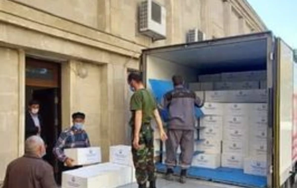 МИД оказал гуманитарную помощь 500 семьям в Тертерском и Бардинском районах - ФОТО